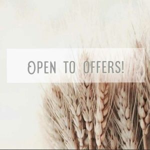 Offers Always Welcome!